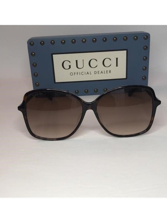 New Gucci™ Butterfly GG0546SK 002 60 - Havana main image 6